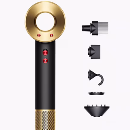 سشوار دایسون مدل Hd07 ONYX GOLD